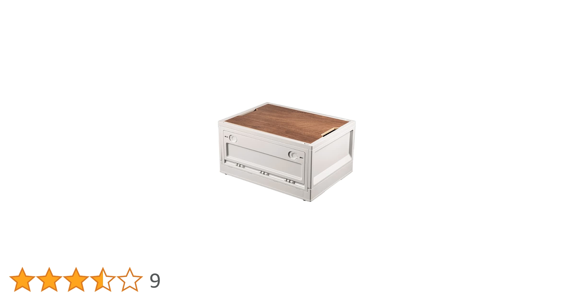 Amazon｜Syougen コンテナボックス 横開き 木蓋 薄型 折りたたみ 蓋